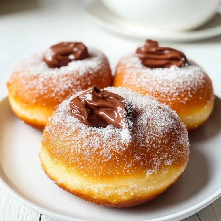 Bomboloni alla Nutella
