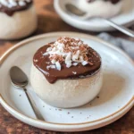 Budino al cocco e cioccolato