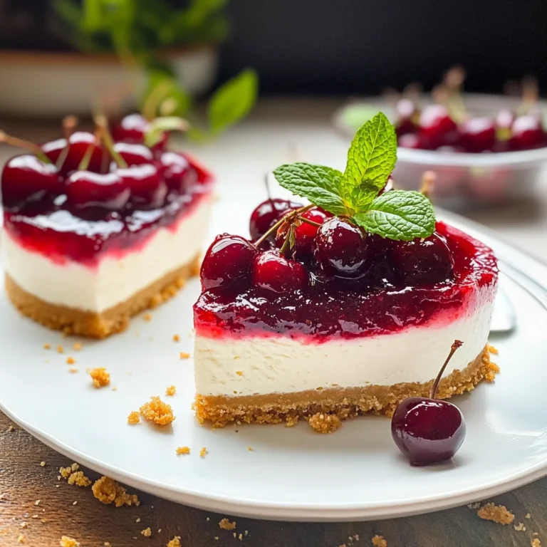 Cheesecake alle ciliegie