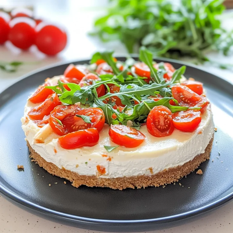Cheesecake salata