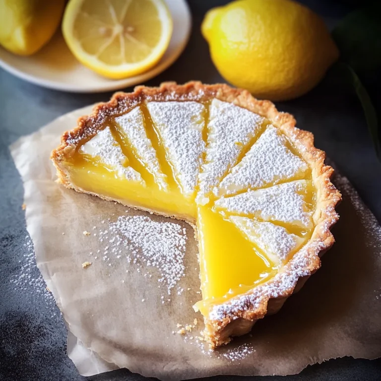 Crostata al limone
