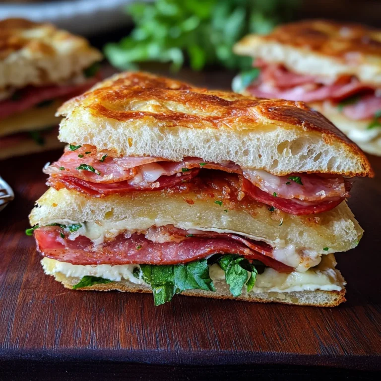 Focaccia farcita