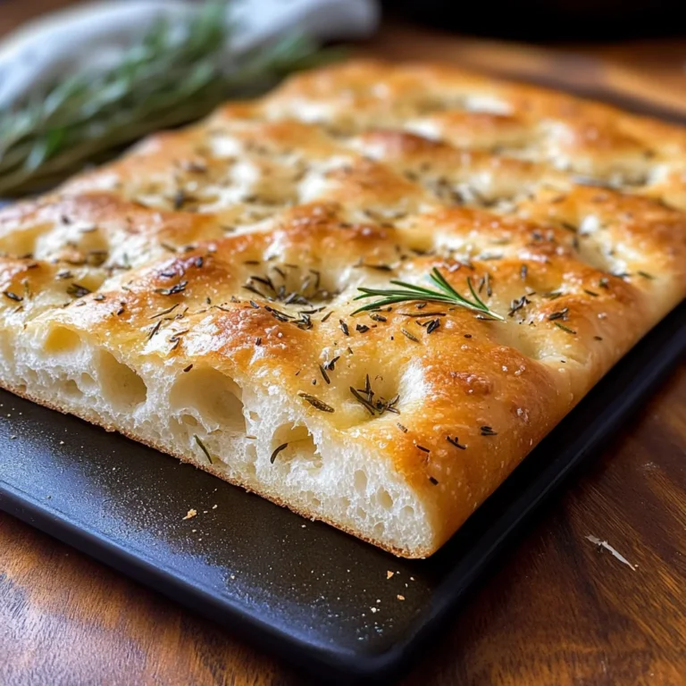 Focaccia in teglia