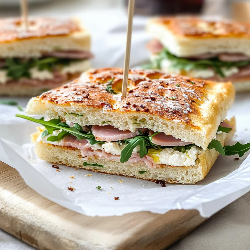 Focaccia tramezzino