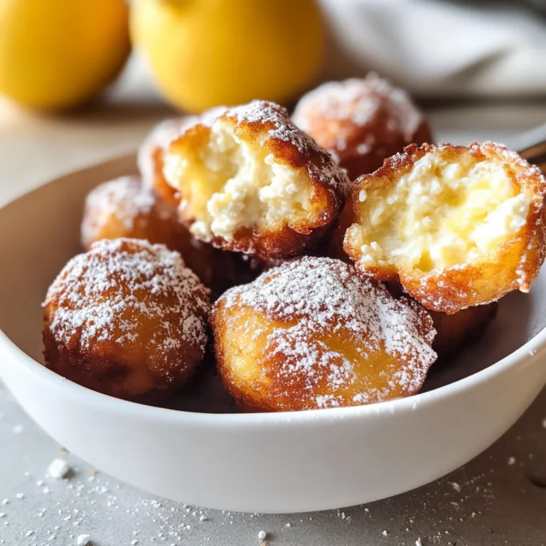 Frittelle di ricotta