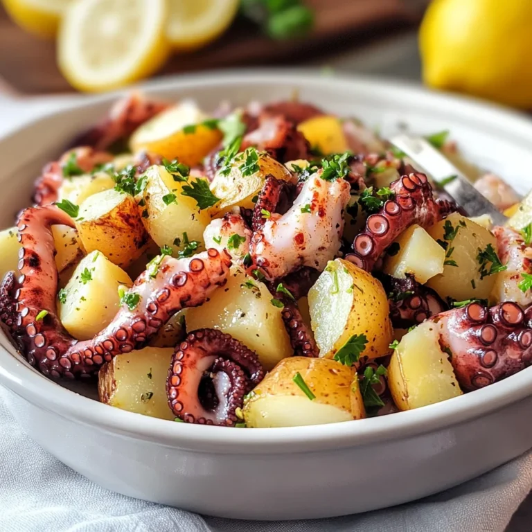 Insalata di polpo e patate