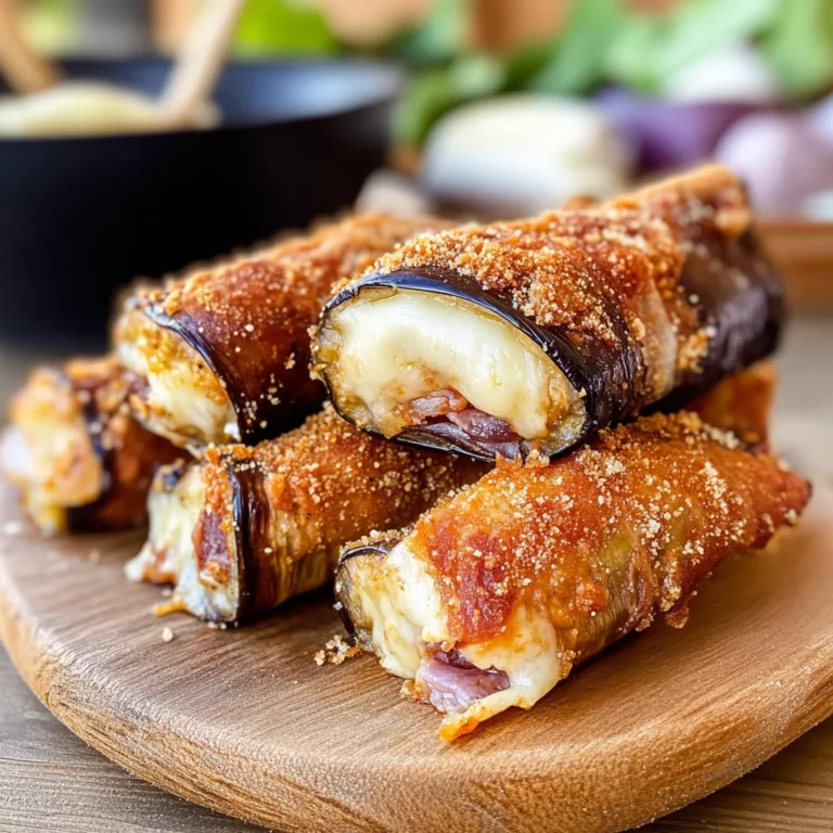 Involtini di melanzane farcite