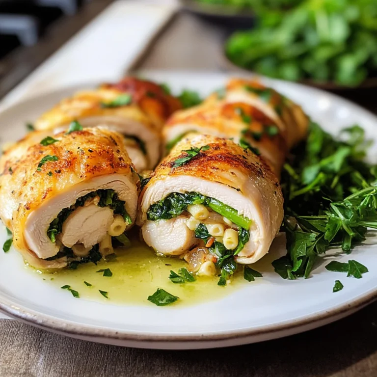 Involtini di pollo con verdure