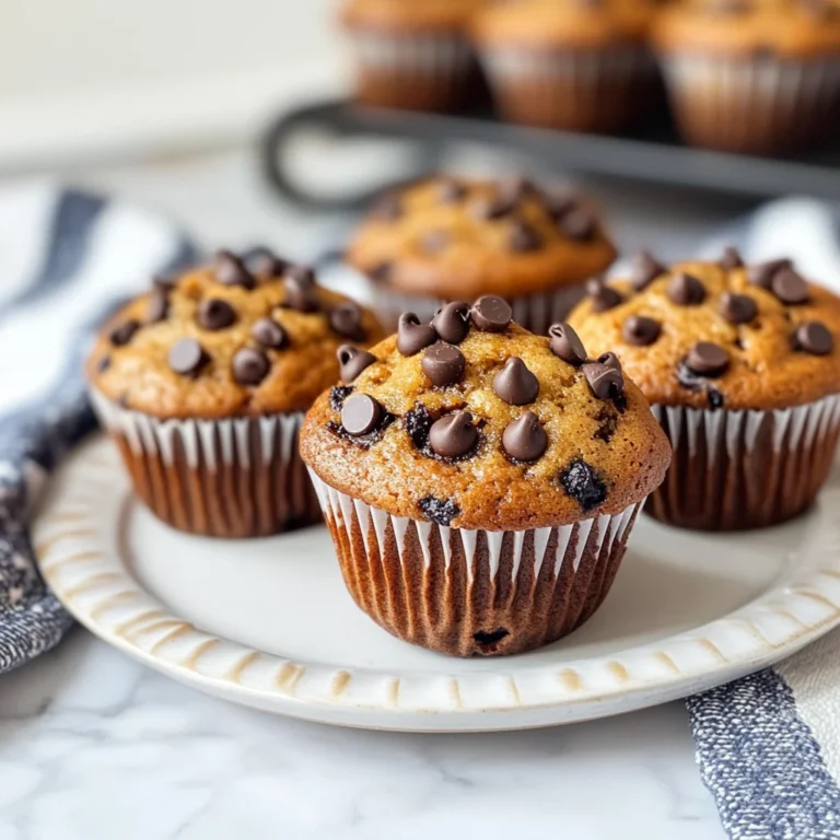 Muffin con gocce di cioccolato