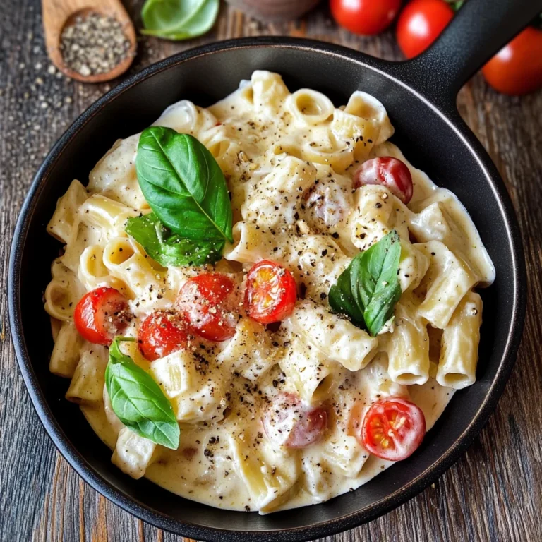 Pasta alla crema di ricotta
