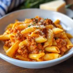 Pasta con ragù alla bolognese