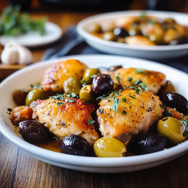 Pollo alle olive