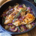 Pollo con cipolle
