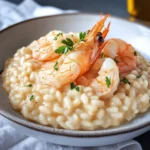Risotto alla crema di scampi