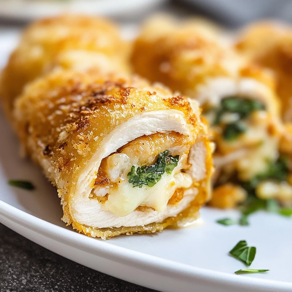 Rotolini di pollo farciti