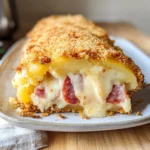Rotolo di patate salame e formaggio