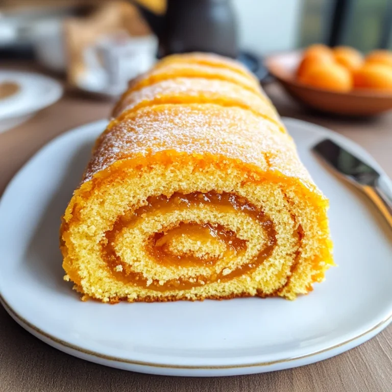 Rotolo svizzero alle albicocche