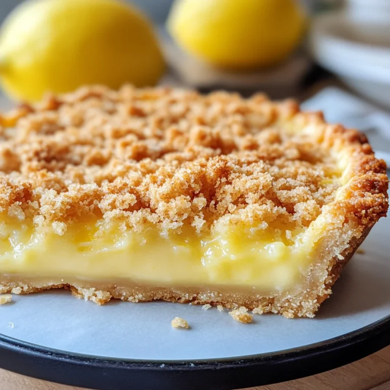 Sbriciolata al limone
