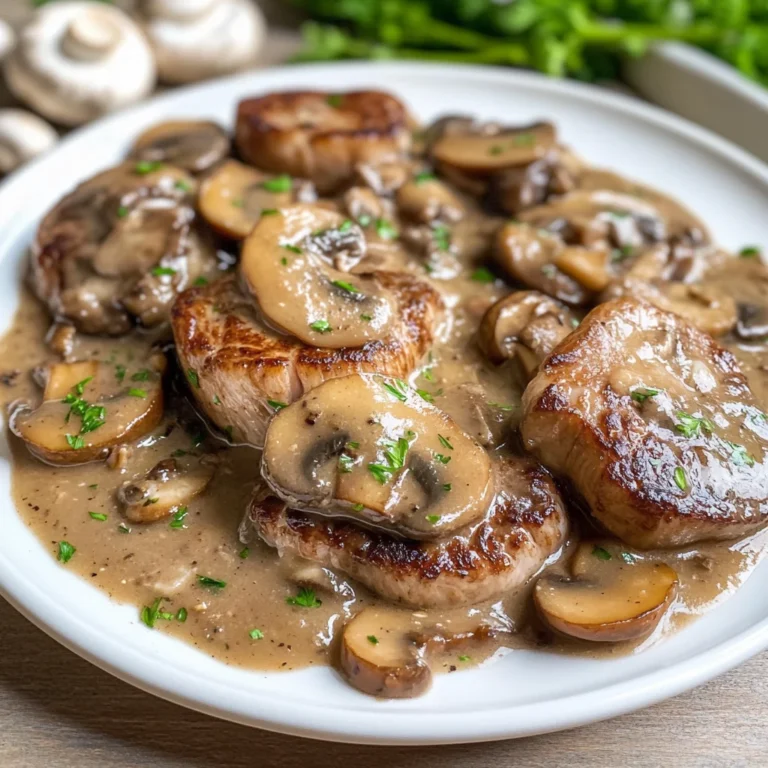 Scaloppine ai funghi