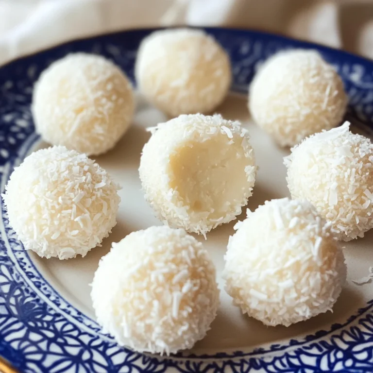 Tartufini cocco e ricotta