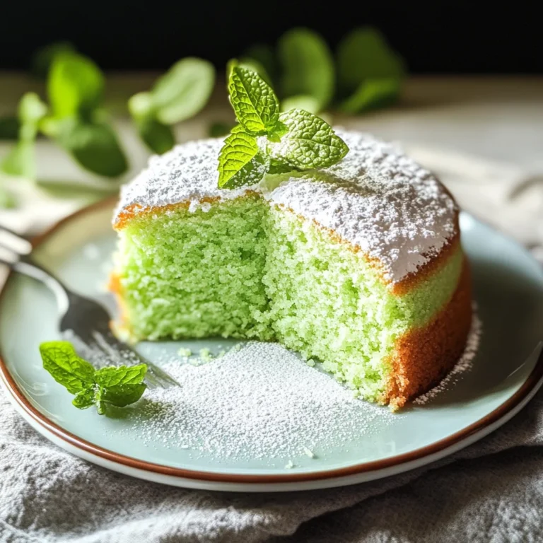 Torta alla menta
