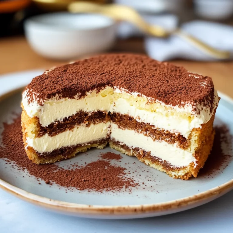 Torta di pandoro al Tiramisù