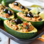 Zucchine ripiene di tonno