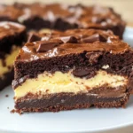 Brownie cheesecake