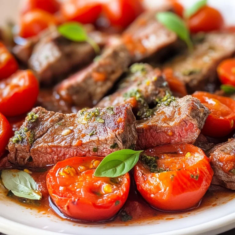 Carne alla pizzaiola