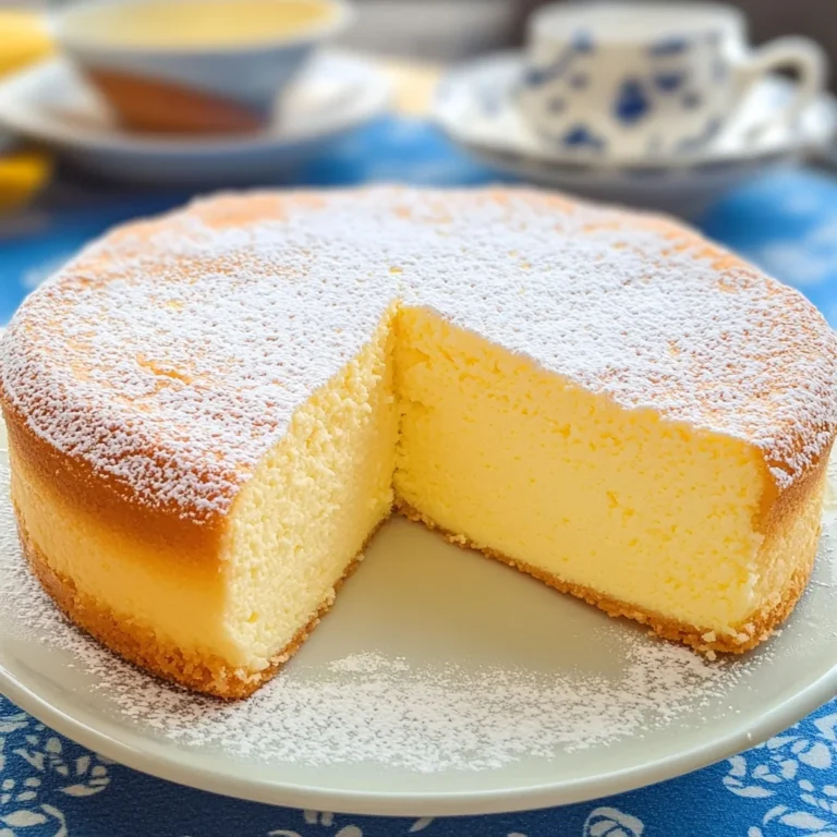Cheesecake giapponese