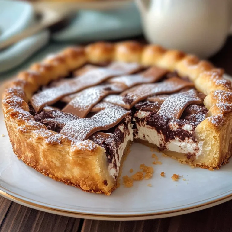 Crostata ricotta e cioccolato