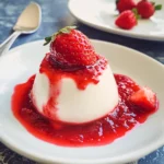 Panna cotta alle fragole