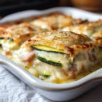Parmigiana bianca di zucchine