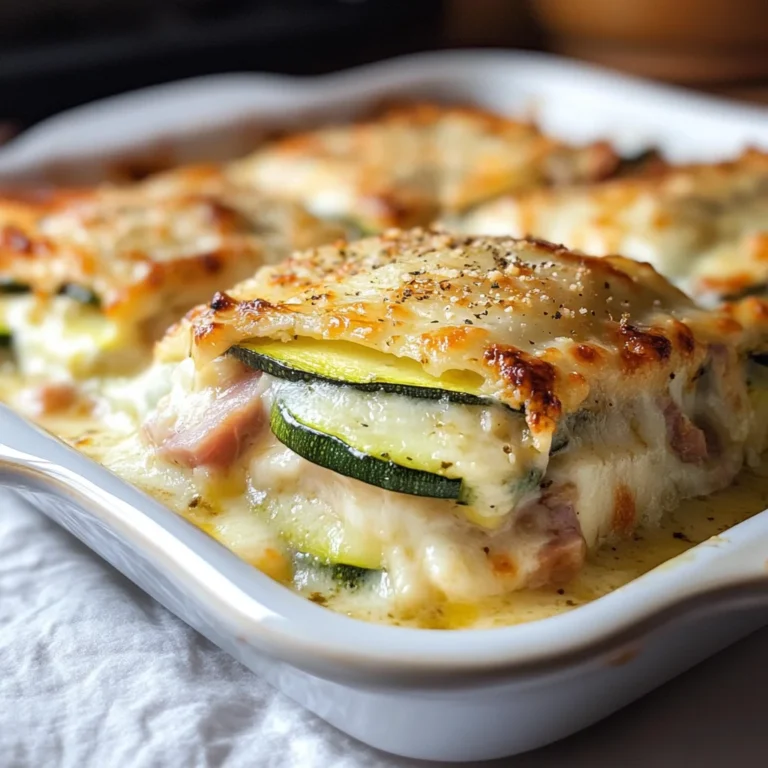 Parmigiana bianca di zucchine