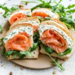 Rotolo tramezzino al salmone