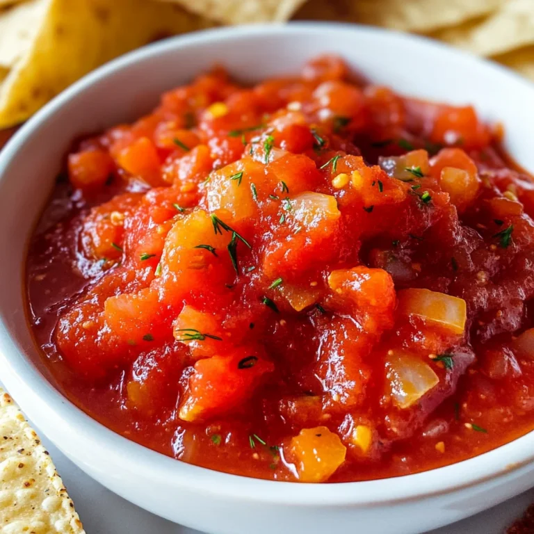 Salsa piccante messicana