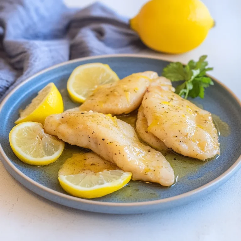 Scaloppine al limone
