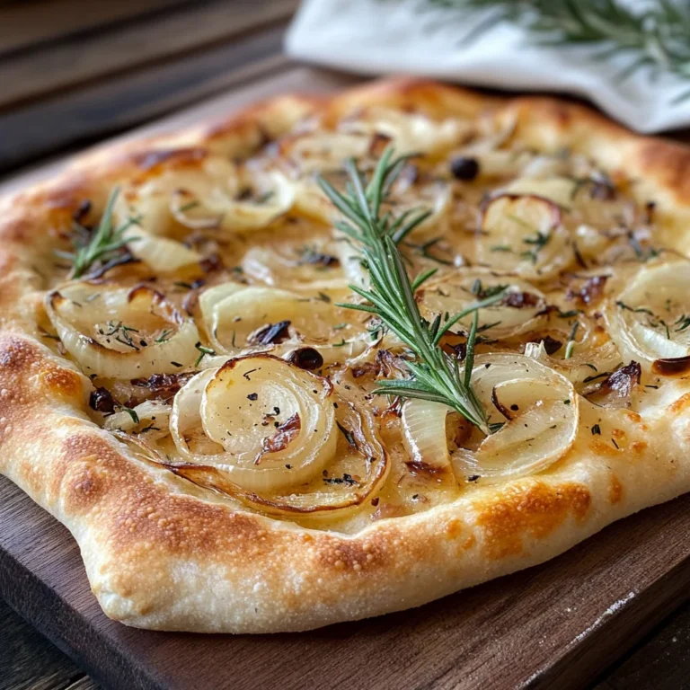 Schiacciata con cipolle