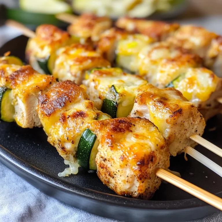 Spiedini di tacchino e zucchine
