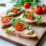 Tartine con salsa tonnata