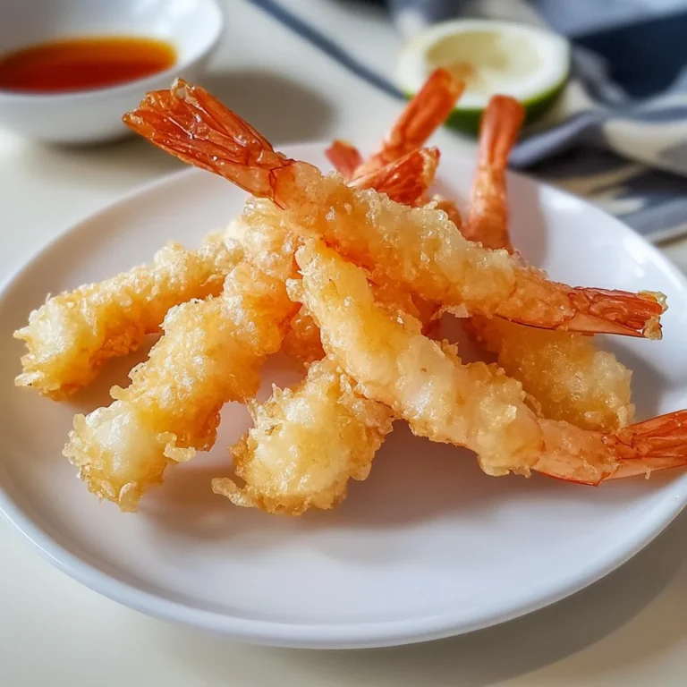 Tempura di gamberi