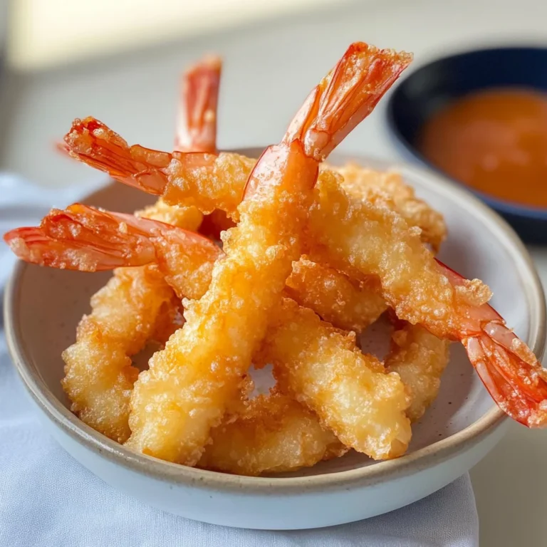 Tempura di gamberi