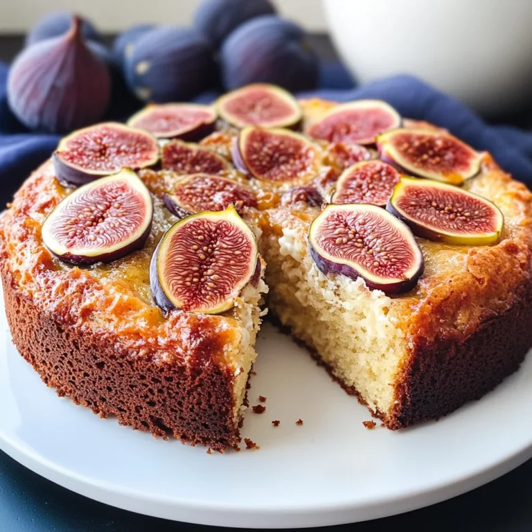 Torta di fichi e yogurt