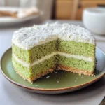 Torta pistacchio e cocco